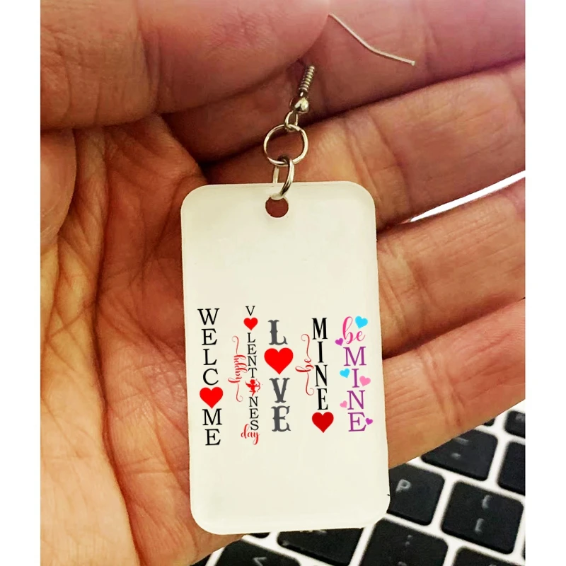 Valentine’s Day Theme Earrings Acrylic Earrings
Valentine’s Day Theme Earrings Acrylic Earrings