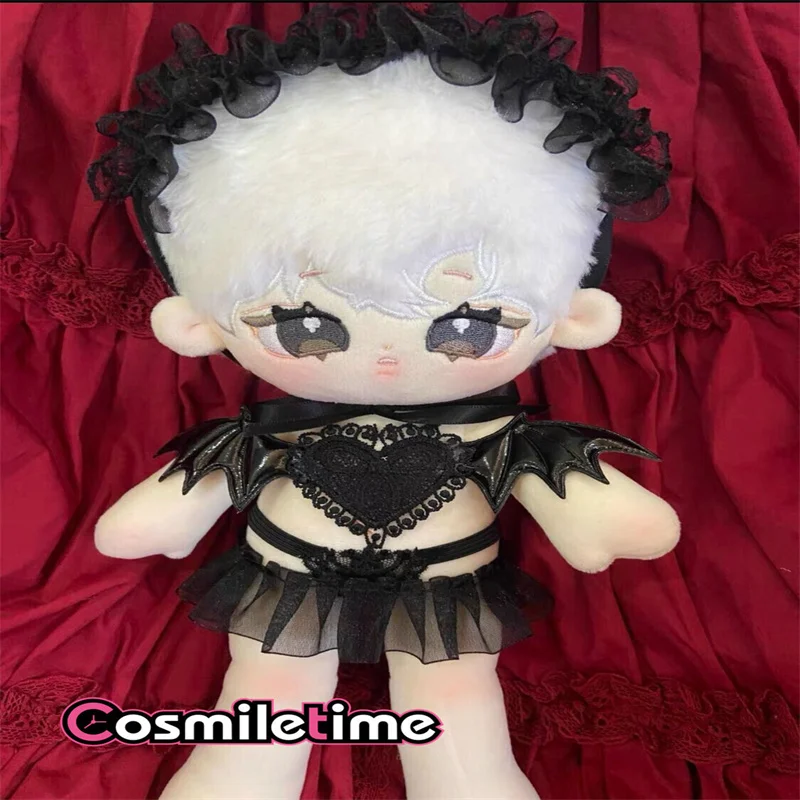Handmade Plush 20cm Doll Devil Sexy Black Lace Clothes Clothing Dress Up Cosplay Accessories Props Anime Figure Toy Xmas Gift
Handmade Plush 20cm Doll Devil Sexy Black Lace Clothes Clothing Dress Up Cosplay Accessories Props Anime Figure Toy Xmas Gift