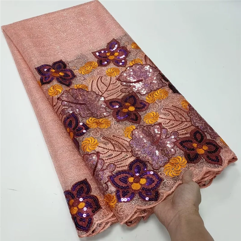 5 Yard Dry Lace Fabric Latest Heavy Beaded Embroidery African 100% Cotton Swiss Voile Popular Dubai Style For Party Wedding 13
5 Yard Dry Lace Fabric Latest Heavy Beaded Embroidery African 100% Cotton Swiss Voile Popular Dubai Style For Party Wedding 13