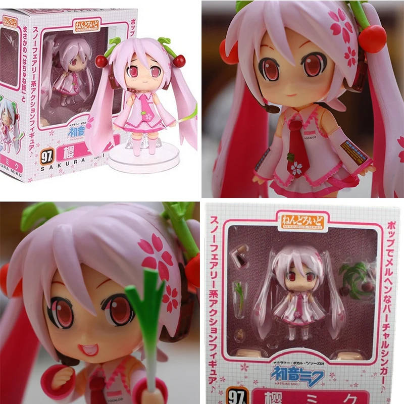 Anime Q Version 10cm of Hatsune Miku Sakura Hatsune Pink 97a Cute Kawaii Doll Action Figure Toys Bookshelf Decoration
Anime Q Version 10cm of Hatsune Miku Sakura Hatsune Pink 97a Cute Kawaii Doll Action Figure Toys Bookshelf Decoration