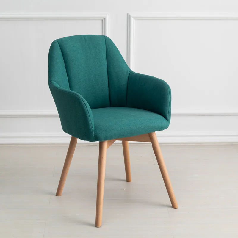 Nordic Desk Backrest Dining Chairs Simple Dining Room Furniture Solid Wood Leisure Makeup Bedroom Chairs Modern Single Sofa
Nordic Desk Backrest Dining Chairs Simple Dining Room Furniture Solid Wood Leisure Makeup Bedroom Chairs Modern Single Sofa