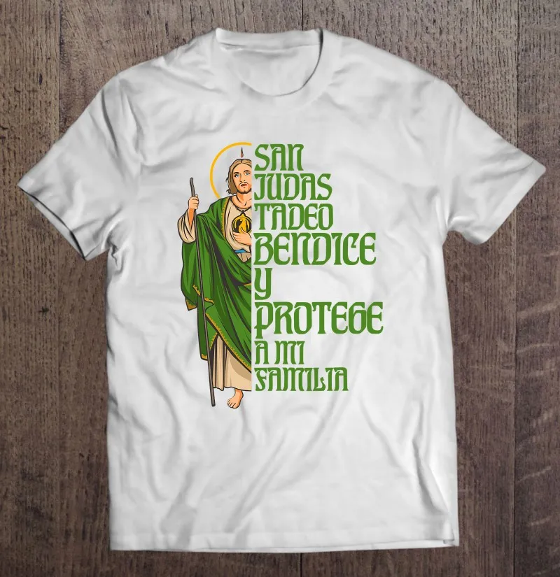 Футболка San Judas Tadeo Bendice Y Protege A Mi семейство Мужская одежда Манга мужские рубашки футболки мужская футболка оверсайз
Футболка San Judas Tadeo Bendice Y Protege A Mi семейство Мужская одежда Манга мужские рубашки футболки мужская футболка оверсайз