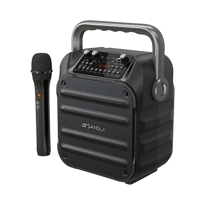 Multi Functional Portable Bluetooth Speaker With Mic Supporting TF Card, FM Radio Is Suitable For Home Outdoor Karaoke Subwoofer
Multi Functional Portable Bluetooth Speaker With Mic Supporting TF Card, FM Radio Is Suitable For Home Outdoor Karaoke Subwoofer