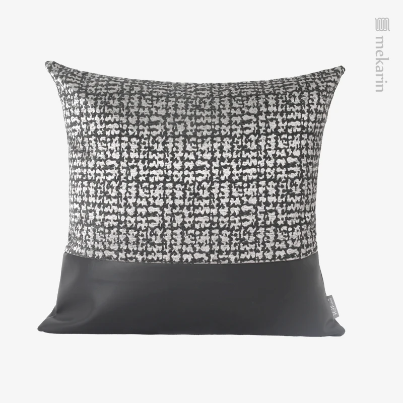 American style light luxury style pillow hotel pillow modern style fabric stitching leather pillow modern light luxury style sof
American style light luxury style pillow hotel pillow modern style fabric stitching leather pillow modern light luxury style sof