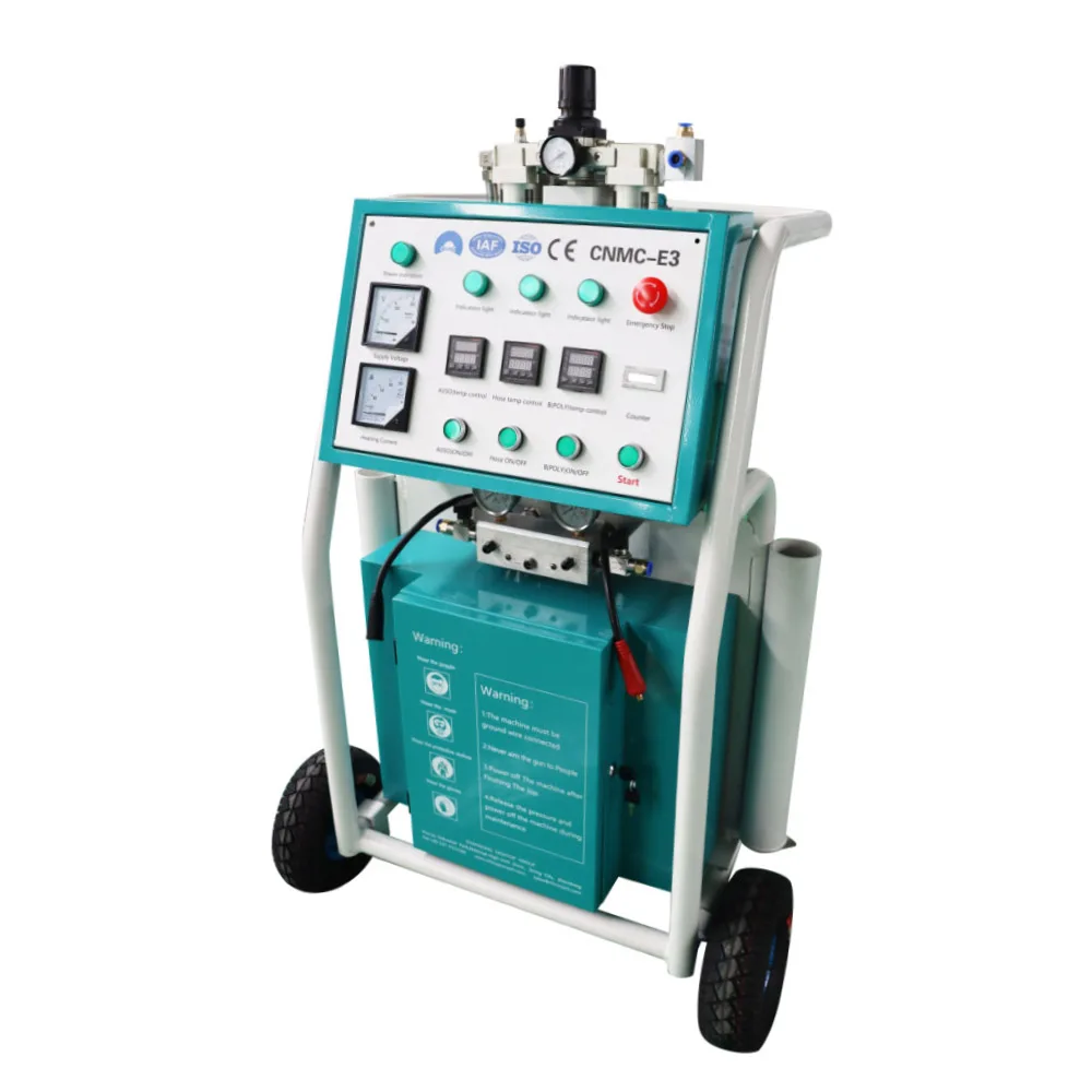 Pu/polyurethane foam spray machine China CNMC E3 110V/220V/380V optional spray machine for sale
Pu/polyurethane foam spray machine China CNMC E3 110V/220V/380V optional spray machine for sale
