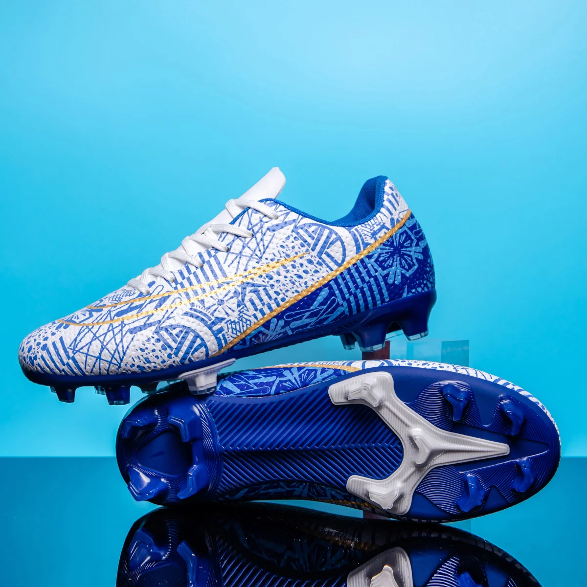 Celadon new Century Cup with the same explosion of youth spikes soccer shoes men's and women's sports training soccer shoes
Celadon new Century Cup with the same explosion of youth spikes soccer shoes men's and women's sports training soccer shoes