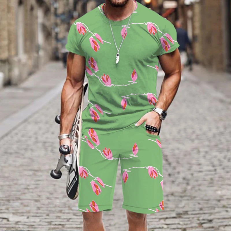 Men's T-shirt Shorts Set Tracksuit Abstract Pattern Hip-hop Sportswear Summer Fashion Hot Outfit Funny 3D Printed Harajuku Tops
Men's T-shirt Shorts Set Tracksuit Abstract Pattern Hip-hop Sportswear Summer Fashion Hot Outfit Funny 3D Printed Harajuku Tops