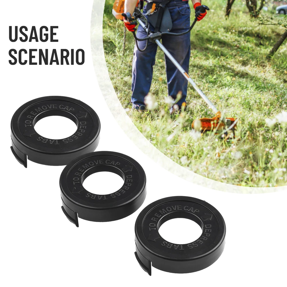 Useful Convenient Durable Trimmer bump cap 3 Pack 68237-02 682378-02 Black Cover For Black & Decker Protection
Useful Convenient Durable Trimmer bump cap 3 Pack 68237-02 682378-02 Black Cover For Black & Decker Protection