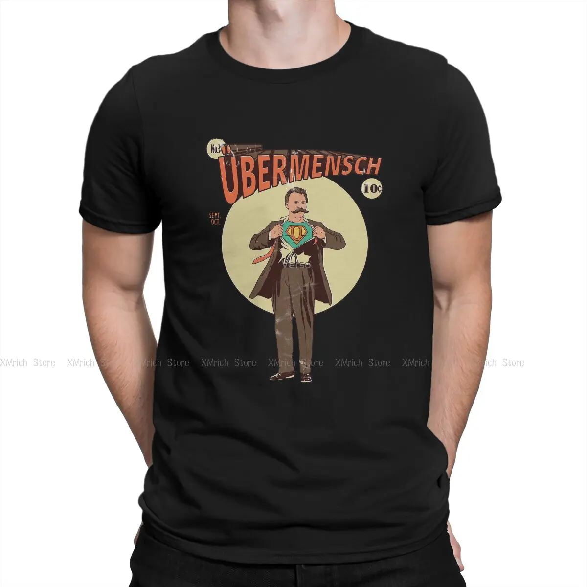 Men UberMensch T Shirt Philosophy 100% Cotton Clothing Vintage Short Sleeve Round Neck Tee Shirt Printing T-Shirts
Men UberMensch T Shirt Philosophy 100% Cotton Clothing Vintage Short Sleeve Round Neck Tee Shirt Printing T-Shirts
