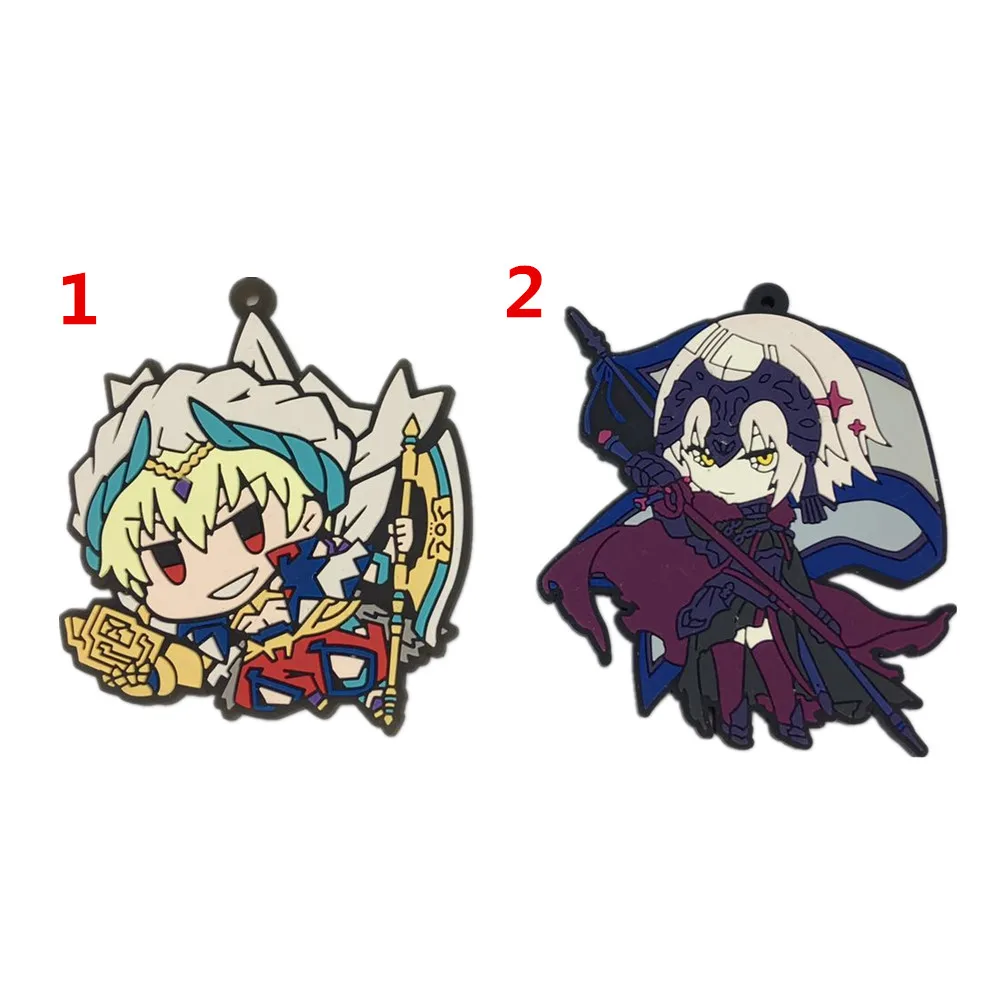 Game Fate Grand Order Anime Rubber Keychain Key Ring Race Straps Cosplay 
Game Fate Grand Order Anime Rubber Keychain Key Ring Race Straps Cosplay