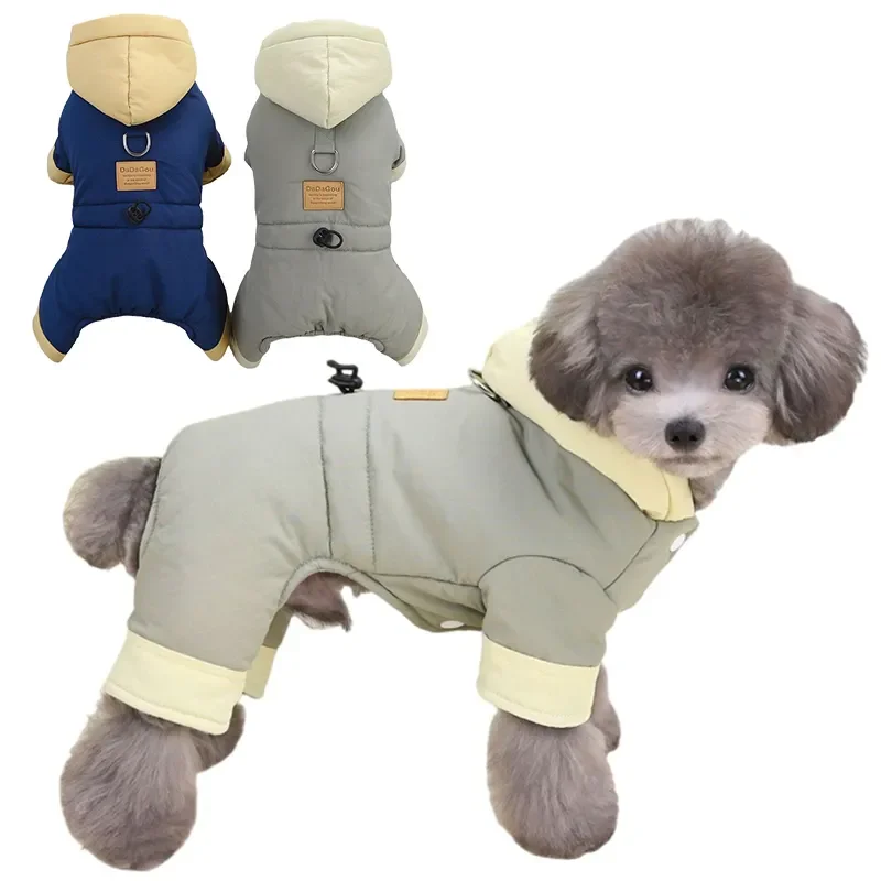Thicken Warm Dog Jumpsuit Winter Dogs Clothes for Chihuahua Youkshire Coat Windproof Puppy Overalls Pet Cotton Coat Winter Thick
Thicken Warm Dog Jumpsuit Winter Dogs Clothes for Chihuahua Youkshire Coat Windproof Puppy Overalls Pet Cotton Coat Winter Thick