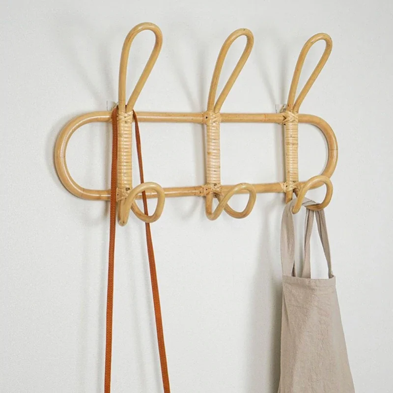 Rattan Wall Hooks Kids Garments Organizer Rack Clothes Hat Hanging Hook Rattan Hanger Kids Room Decor Hanger
Rattan Wall Hooks Kids Garments Organizer Rack Clothes Hat Hanging Hook Rattan Hanger Kids Room Decor Hanger
