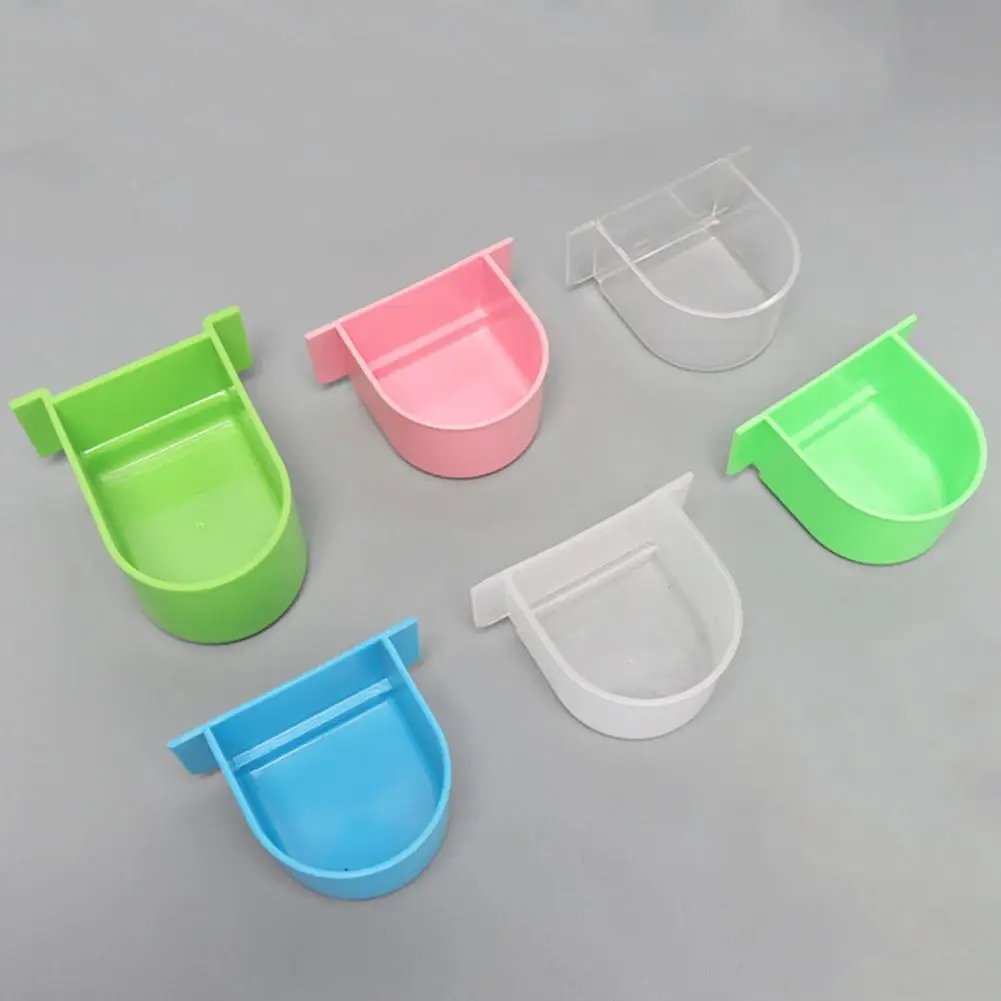 Durable Long Lifespan Plastic Feeding Cup Cage Food Water Bowl Bird Feeder Bird Food Container Bird Feeder 2Pcs
Durable Long Lifespan Plastic Feeding Cup Cage Food Water Bowl Bird Feeder Bird Food Container Bird Feeder 2Pcs