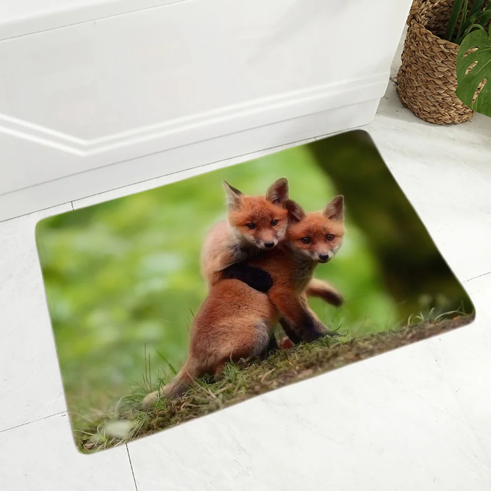 Rug Bath Floor Mat Bathroom Entrance Washable Carpet Flannel Coffee table Animal Wild Fox Lounge Rug Prayer Rug Room Carpets
Rug Bath Floor Mat Bathroom Entrance Washable Carpet Flannel Coffee table Animal Wild Fox Lounge Rug Prayer Rug Room Carpets