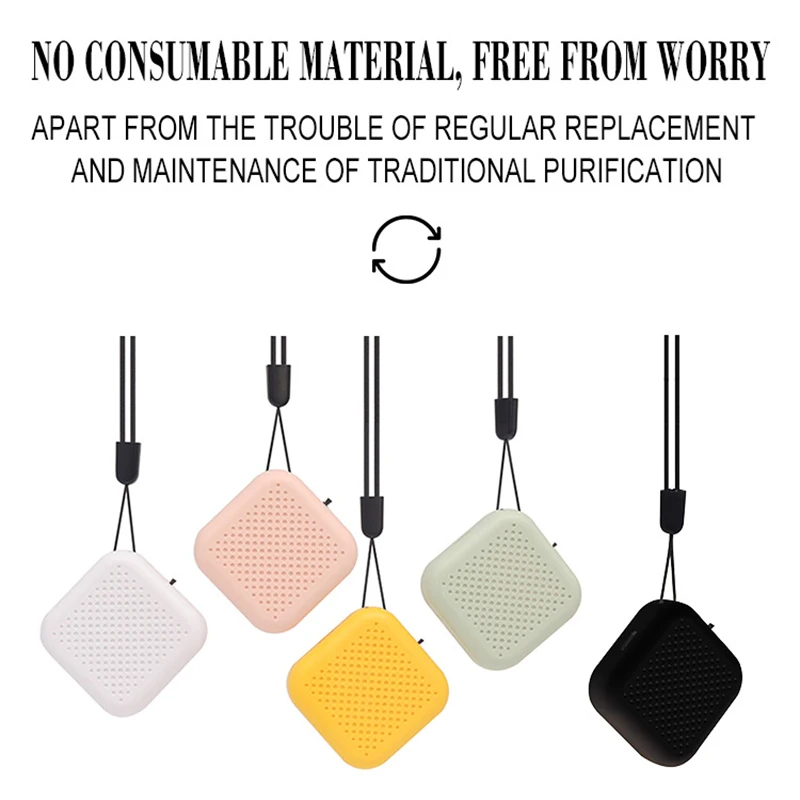 Mini Purifier Car Household Air Purifiers NEW Portable Air Purifier Negative Ion Portable Necklace For PM2.5 Formaldehyde Smoke
Mini Purifier Car Household Air Purifiers NEW Portable Air Purifier Negative Ion Portable Necklace For PM2.5 Formaldehyde Smoke