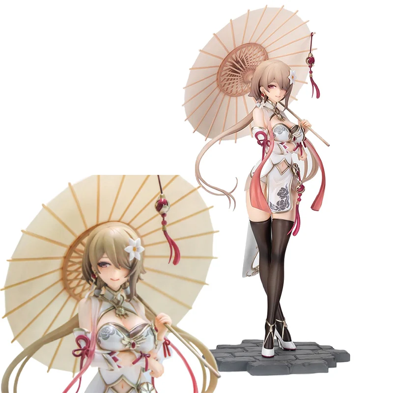 Hot Game Honkai Impact 3 Figure Rita Rossweisse Huanxisha Cheongsam Figures Action Sexy Black Silk Model Toy 30CM Doll Figures
Hot Game Honkai Impact 3 Figure Rita Rossweisse Huanxisha Cheongsam Figures Action Sexy Black Silk Model Toy 30CM Doll Figures