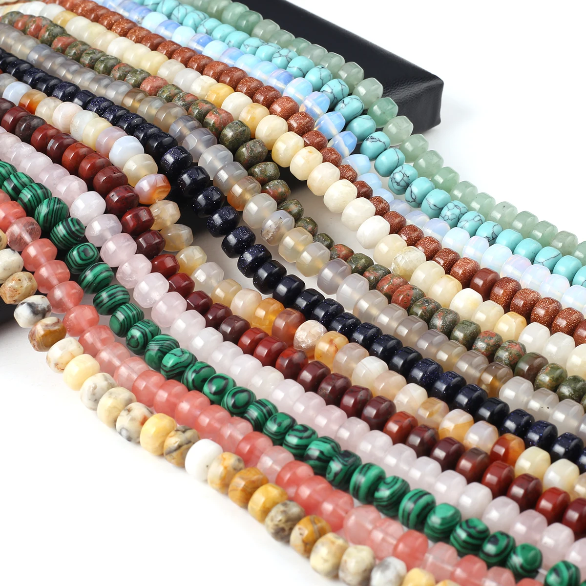 DIY Beads Natural Stone Rose Quartz/Unakite/Agates Isolation Beads For Jewelry Making DIY Necklace Bracelet Earrings Accessory 
DIY Beads Natural Stone Rose Quartz/Unakite/Agates Isolation Beads For Jewelry Making DIY Necklace Bracelet Earrings Accessory