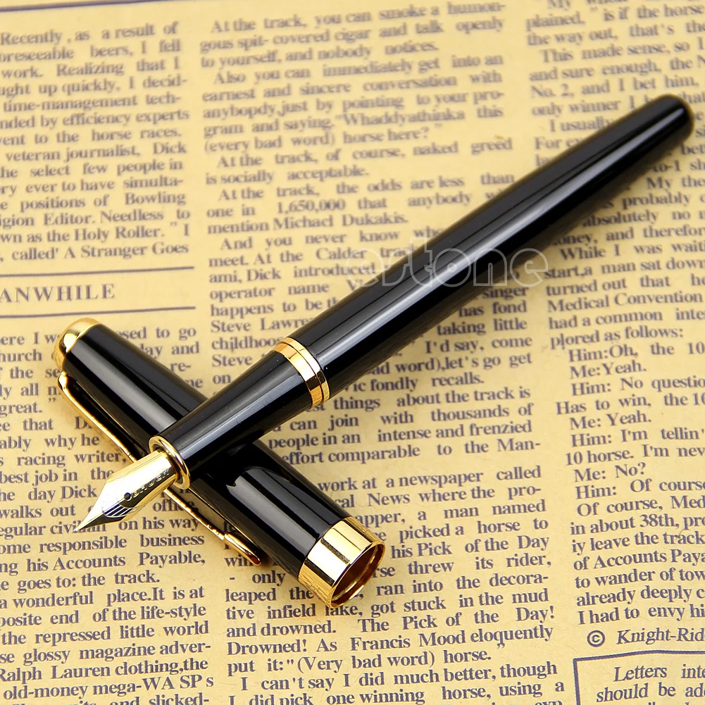 BAOER 388 Black Metal Fountain Pen Nib Medium Y98A 
BAOER 388 Black Metal Fountain Pen Nib Medium Y98A
