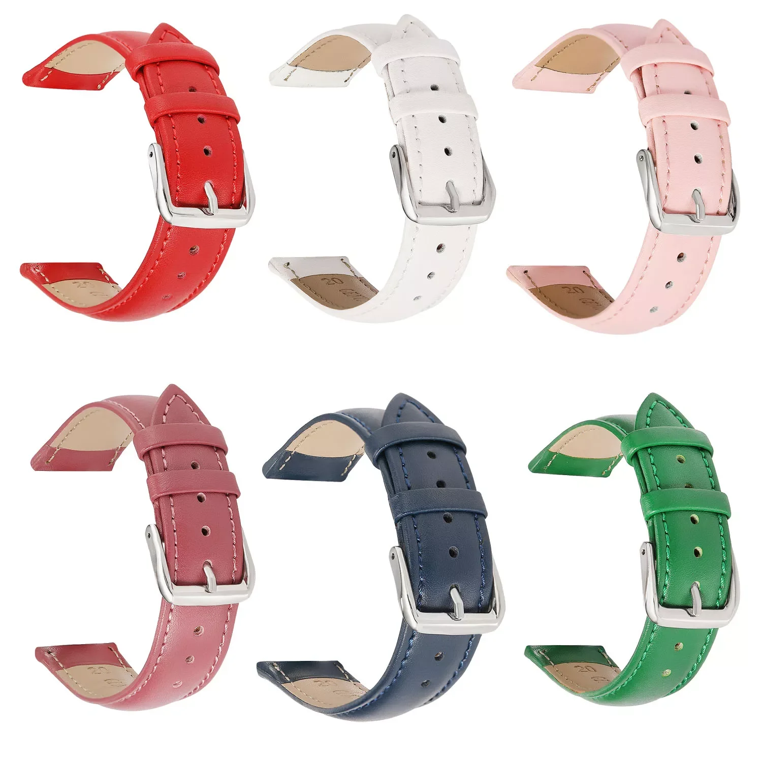 Cowhide Genuine Leather Watch Strap 12 14mm 16mm 18mm 20mm 22mm 24mm Replacement Leather Band for Smart Watch Wristband Bracelet
Cowhide Genuine Leather Watch Strap 12 14mm 16mm 18mm 20mm 22mm 24mm Replacement Leather Band for Smart Watch Wristband Bracelet