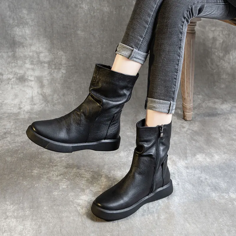 2022 New Martin Boots Women Boots Cow Leathear Flat Soft Boots Casual Handmade Luxury Design Black Short Boot Warm Shoes
2022 New Martin Boots Women Boots Cow Leathear Flat Soft Boots Casual Handmade Luxury Design Black Short Boot Warm Shoes