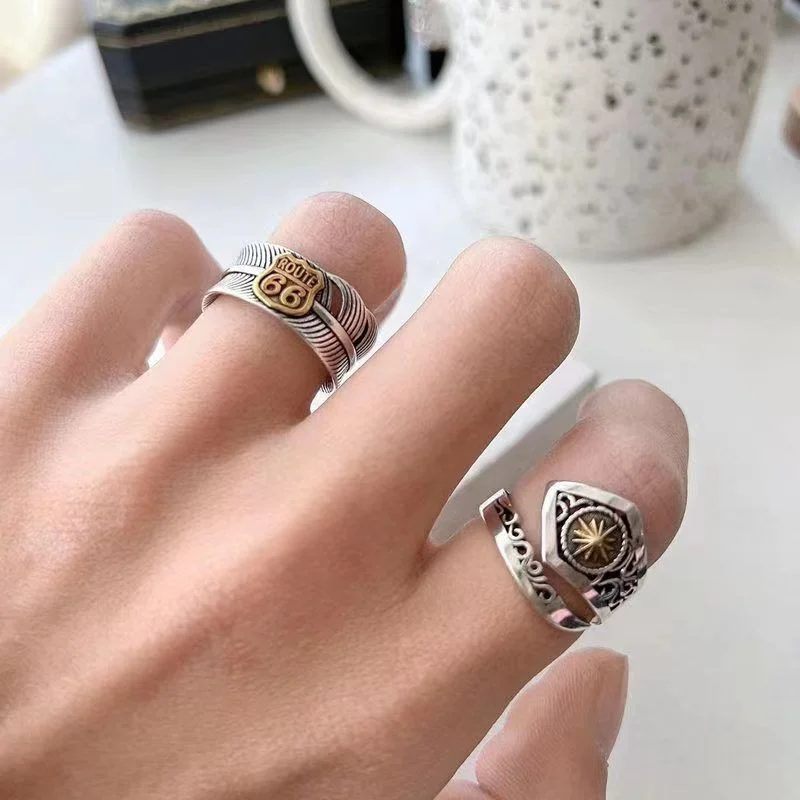 Vintage Personality American Indian Style Sun God Silver Ring Women Fashion Bohemian Jewelry Accessories Wholesale Men's Rings
Vintage Personality American Indian Style Sun God Silver Ring Women Fashion Bohemian Jewelry Accessories Wholesale Men's Rings