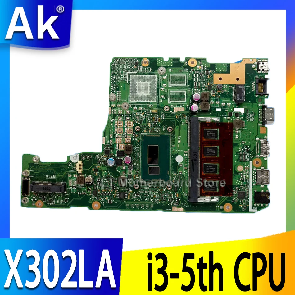X302LA i3-5th CPU 4GB RAM mainboard For Asus X302L X302LA X302LJ Laptop motherboard 90NB07I0-R00030 Tested free shipping
X302LA i3-5th CPU 4GB RAM mainboard For Asus X302L X302LA X302LJ Laptop motherboard 90NB07I0-R00030 Tested free shipping