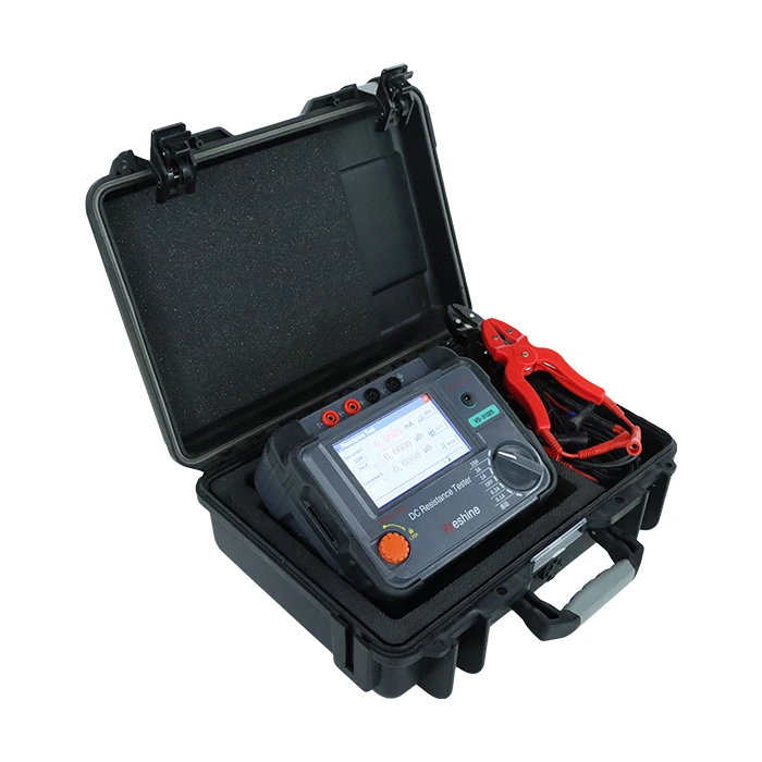 Factory Price Power Transformer Portable Three Phase Dc Resistance Rapid Tester
Factory Price Power Transformer Portable Three Phase Dc Resistance Rapid Tester