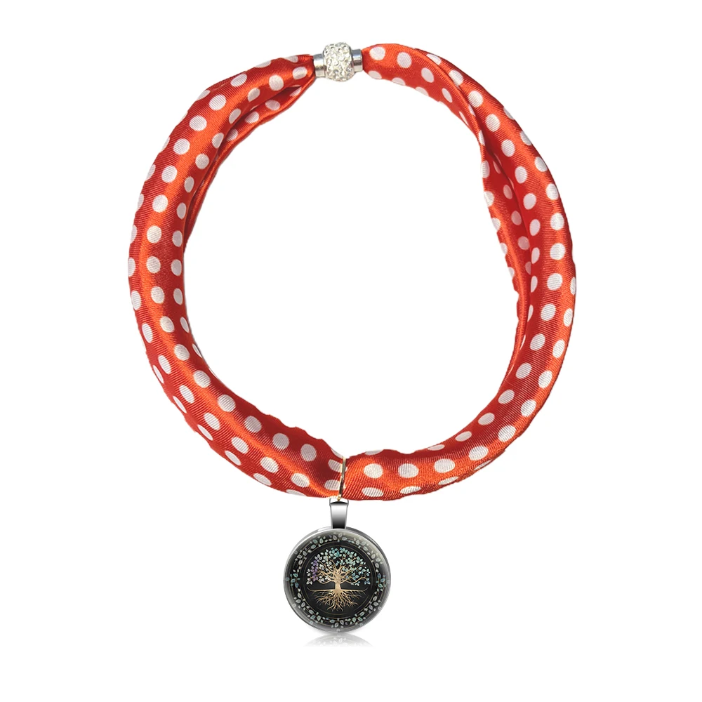 Necklace Pendant Scarf Women Bohemia Neckerchief Foulard Femme Silver Alloy Glass Accessories Hijab Tree of Life 
Necklace Pendant Scarf Women Bohemia Neckerchief Foulard Femme Silver Alloy Glass Accessories Hijab Tree of Life