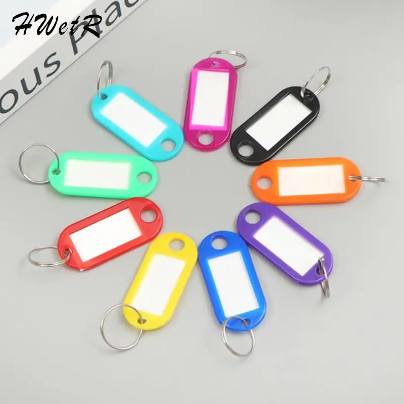 10/20/30/50pcs Colorful Plastic Keychain Key Tags Label Numbered Name Baggage Tag ID Label Name Tags With Split Ring
10/20/30/50pcs Colorful Plastic Keychain Key Tags Label Numbered Name Baggage Tag ID Label Name Tags With Split Ring