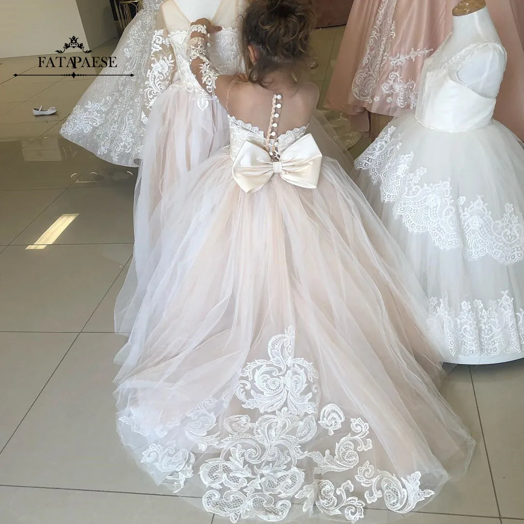 FATAPAES Flower 2 7 14 Years Girl Dress Kids Girl's Couture First Communion Princess Dress Ball Gown Wedding Party Dress Kids
FATAPAES Flower 2 7 14 Years Girl Dress Kids Girl's Couture First Communion Princess Dress Ball Gown Wedding Party Dress Kids
