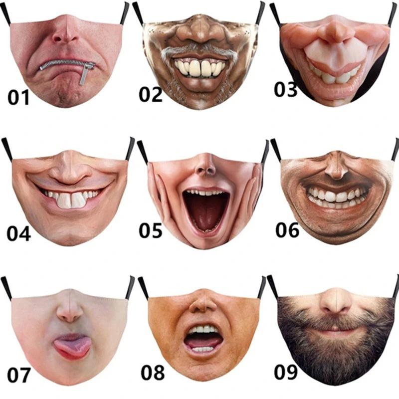 Hot Sale Fashion Holloween Funny Print Mask Adult Trump Funny Mouth Washable Fabric Mask Kid Grimace Reusable
Hot Sale Fashion Holloween Funny Print Mask Adult Trump Funny Mouth Washable Fabric Mask Kid Grimace Reusable