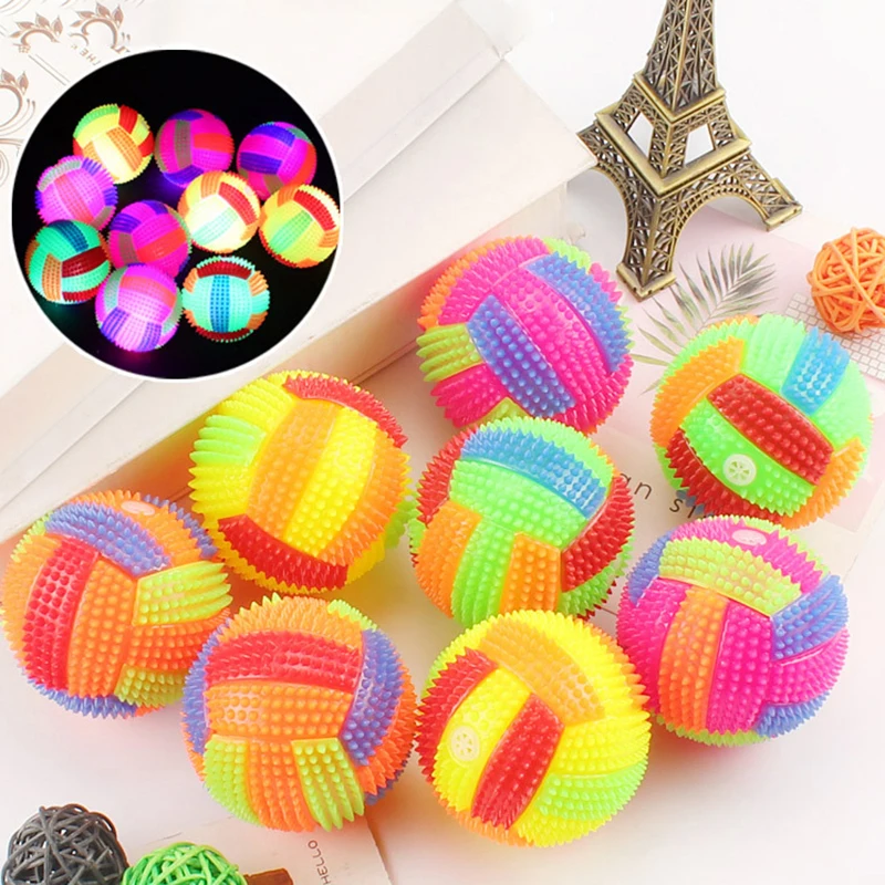 LED Flashing Color Changing Bouncing Massage Hedgehog Ball Volleyball Kid Rubber Luminous Ball Toy
LED Flashing Color Changing Bouncing Massage Hedgehog Ball Volleyball Kid Rubber Luminous Ball Toy