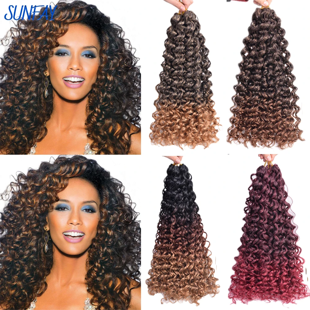 Wand Curly Crochet Braids Hair Extensions 10/14/18 Inch Synthetic Braiding Hair Gogo Curl Ombre Color Afro For Women Deep Wave
Wand Curly Crochet Braids Hair Extensions 10/14/18 Inch Synthetic Braiding Hair Gogo Curl Ombre Color Afro For Women Deep Wave