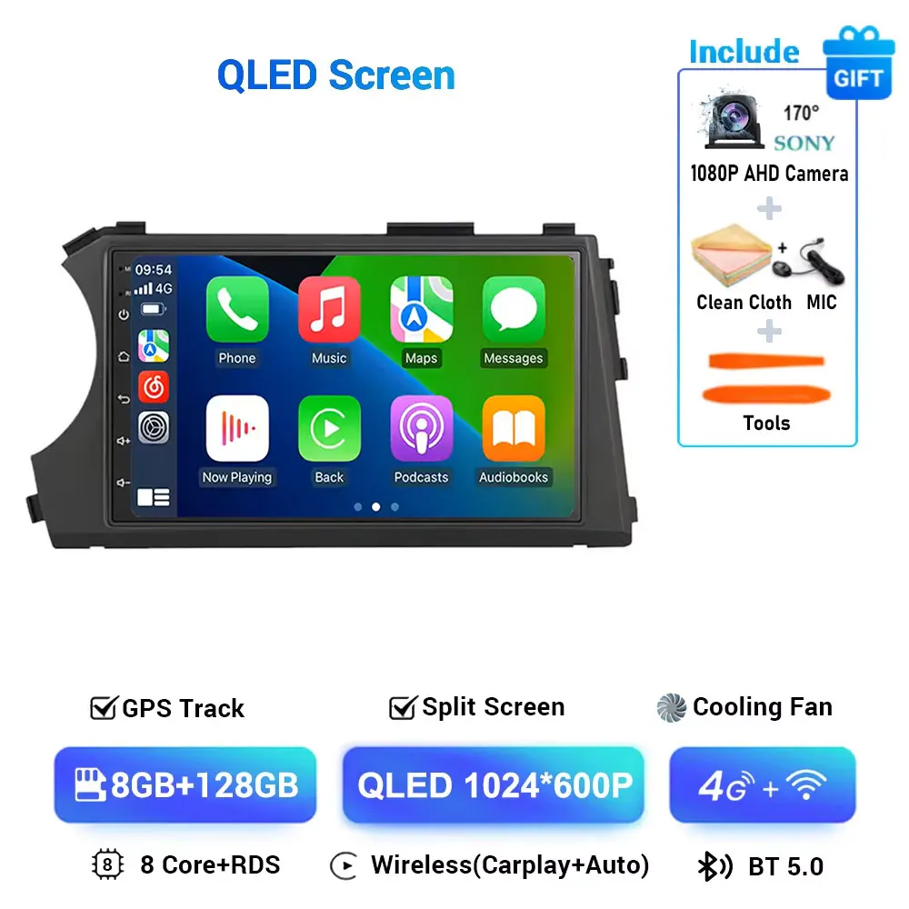 7-дюймовый автомобильный радиоприемник Android 15 для SSangyong Actyon Kyron, мультимедийный стерео видеоплеер, авто Carplay QLED 4G, WIFI, навигация GPS
7-дюймовый автомобильный радиоприемник Android 15 для SSangyong Actyon Kyron, мультимедийный стерео видеоплеер, авто Carplay QLED 4G, WIFI, навигация GPS