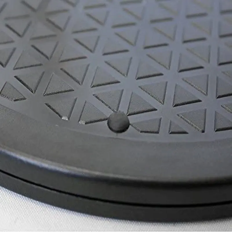 Stainless Steel & Rubber 65 lbs. Capacity - 10 inch Captivating Rotating Lazy Susan Turntable - Enjoy Effortless Movement. 
Stainless Steel & Rubber 65 lbs. Capacity - 10 inch Captivating Rotating Lazy Susan Turntable - Enjoy Effortless Movement.