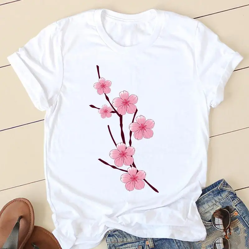 Tee Shirt Lady Flower Spring Summer 90s Clothes T Women Short Sleeve Casual Fashion Tshirt Top Female Graphic T-shirts
Tee Shirt Lady Flower Spring Summer 90s Clothes T Women Short Sleeve Casual Fashion Tshirt Top Female Graphic T-shirts