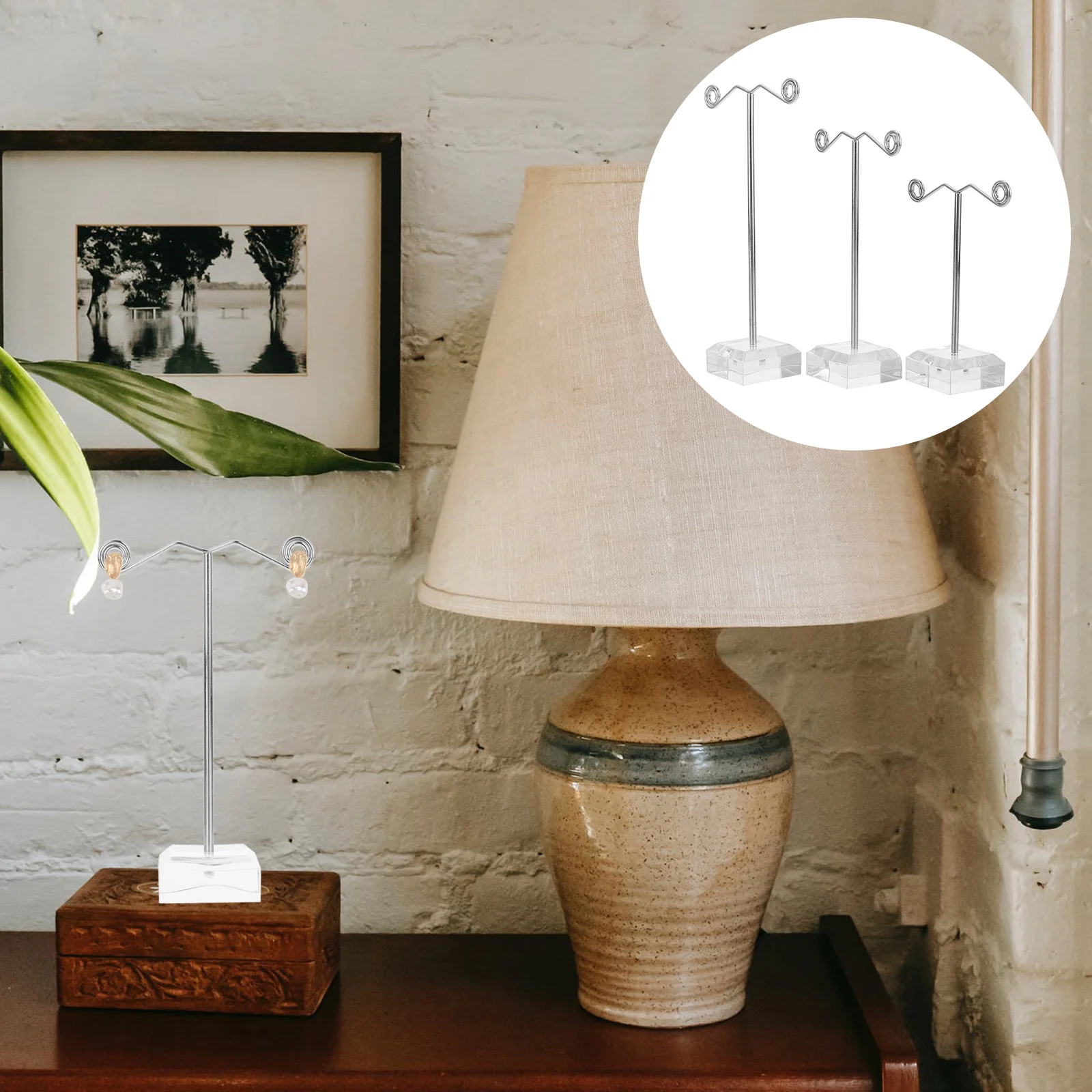 Holder Jewelry Display Stud Ear Earring Rack Organizer Stand Earrings Acrylic Tree Tower Hold Necklace Showcase Storage
Holder Jewelry Display Stud Ear Earring Rack Organizer Stand Earrings Acrylic Tree Tower Hold Necklace Showcase Storage