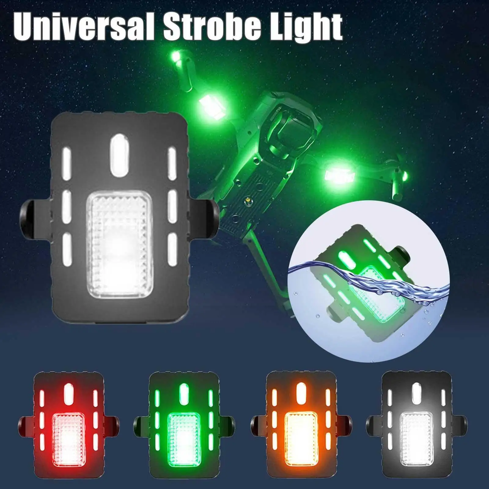 Mini Drone Strobe Light Usb Charging Signal Flash Motorcycle Drone Strobe Anti-collision Light Light Light Strobe Warning S O8o8
Mini Drone Strobe Light Usb Charging Signal Flash Motorcycle Drone Strobe Anti-collision Light Light Light Strobe Warning S O8o8