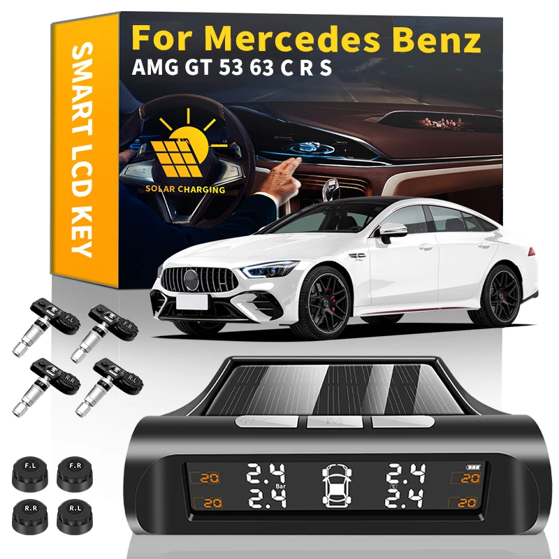 Цифровой датчик давления в шинах Mercedes Benz AMG GT 53 63 C R 
Цифровой датчик давления в шинах Mercedes Benz AMG GT 53 63 C R