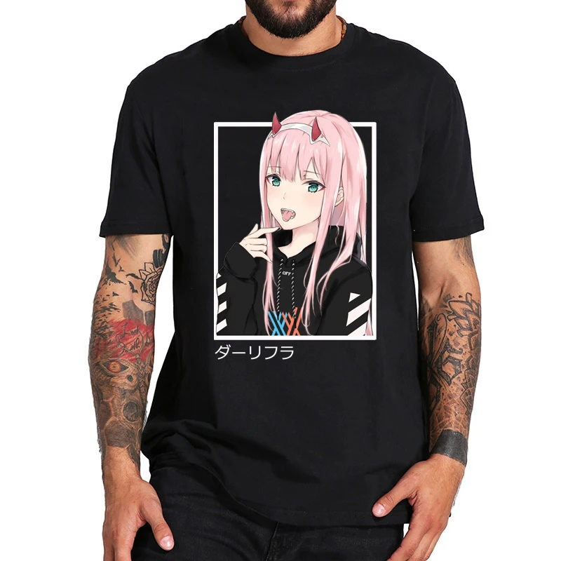 Zero Two From Darling In The Franxx Mens T-Shirt Clothing Short Sleeve Shirts Tshirt Design Funny Anime Tees Streetwear
Zero Two From Darling In The Franxx Mens T-Shirt Clothing Short Sleeve Shirts Tshirt Design Funny Anime Tees Streetwear