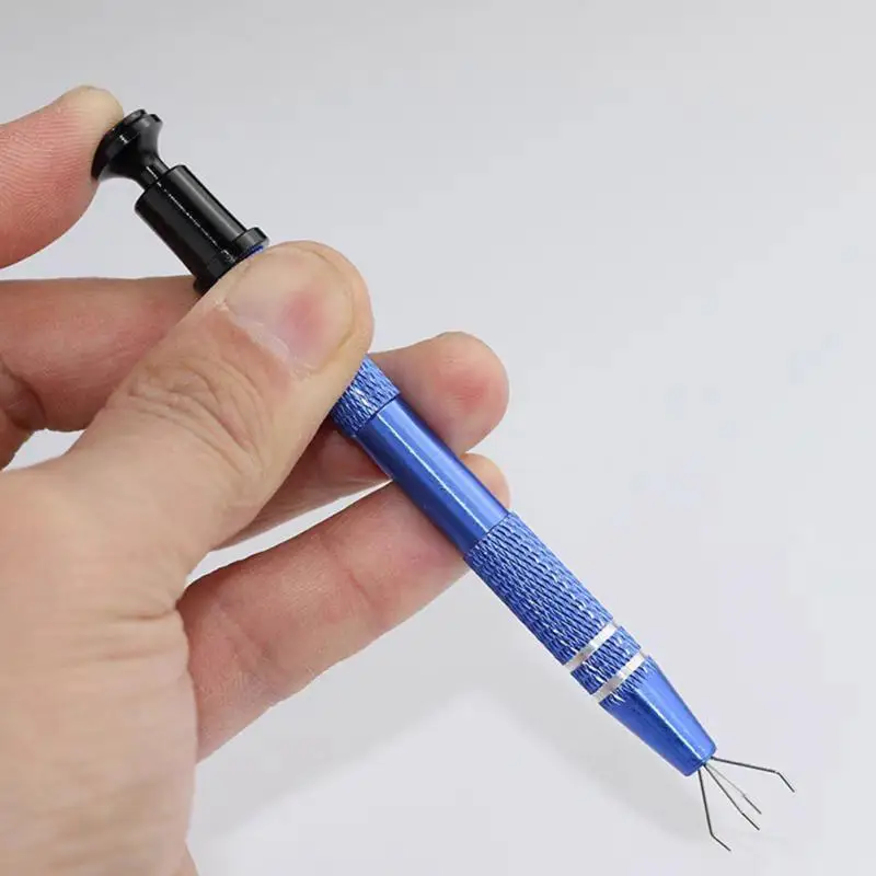 2/4/5PCS Blue Four Claw Chip Handmade Tools Ic Extractor Hand Tool Repair Tool Electronic Component Suck Mobile Phone
2/4/5PCS Blue Four Claw Chip Handmade Tools Ic Extractor Hand Tool Repair Tool Electronic Component Suck Mobile Phone