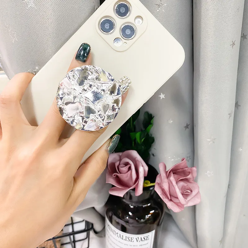 Electroplated Metal Phone Holder Round Retro Expanding Stand Grip Mount Foldable Phone Holder Finger Socket Phone Accessories
Electroplated Metal Phone Holder Round Retro Expanding Stand Grip Mount Foldable Phone Holder Finger Socket Phone Accessories