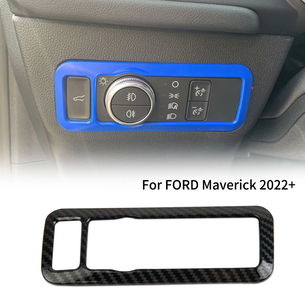 Carbon Fiber Headlight Switch Button Panel Cover Trim Case For FORD Maverick 2022+ High Quality Accessories
Carbon Fiber Headlight Switch Button Panel Cover Trim Case For FORD Maverick 2022+ High Quality Accessories