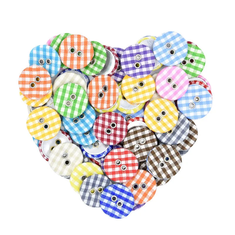50pcs A Pack of New Plaid Eye Buttons Handmade DIY Jewelry Stickers Shoes Clothing Hats Creative Decorative Buttons
50pcs A Pack of New Plaid Eye Buttons Handmade DIY Jewelry Stickers Shoes Clothing Hats Creative Decorative Buttons