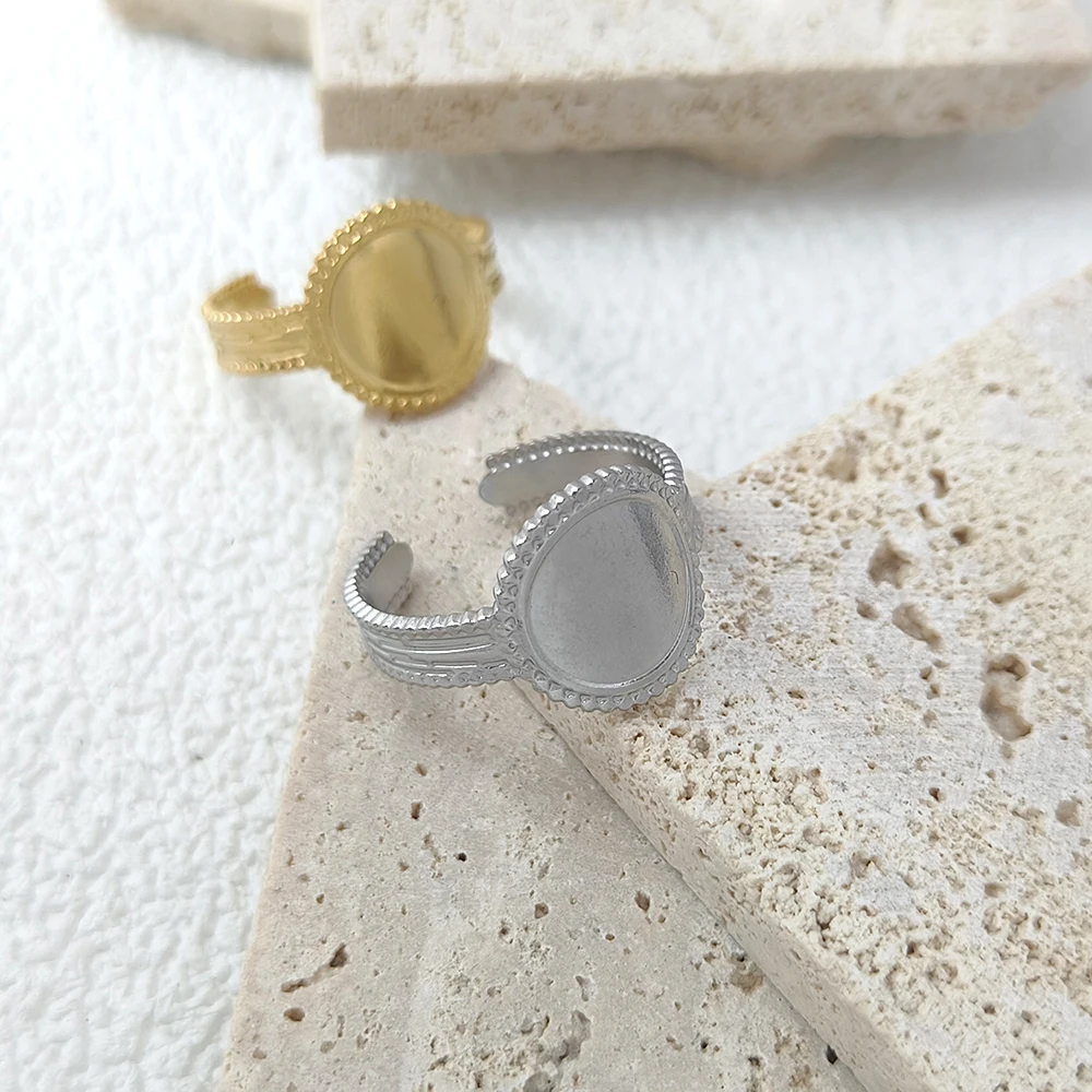 Stainless Steel Gold Silver Color Opening Rings for Women Couples Fashion Simple Smooth Round Handmade Ring Party Jewelry Gifts
Stainless Steel Gold Silver Color Opening Rings for Women Couples Fashion Simple Smooth Round Handmade Ring Party Jewelry Gifts