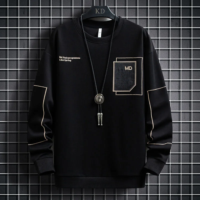 Men's T-shirt, long sleeved sweater, street clothes, leisure, fashion, new in 2022
Men's T-shirt, long sleeved sweater, street clothes, leisure, fashion, new in 2022