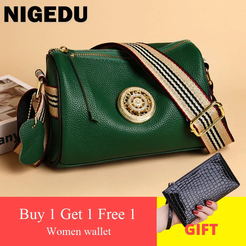 Fashion Luxury Designer Genuine Leather Handbag For Women Casual Trend Cowhide female Shoulder Sling Bag phone messenger bags
Fashion Luxury Designer Genuine Leather Handbag For Women Casual Trend Cowhide female Shoulder Sling Bag phone messenger bags