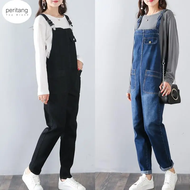 Fashion Women Denim Jumpsuit Ladies Spring Fashion Loose Jeans Rompers Female Casual Overall Playsuit With Pocket 5810
Fashion Women Denim Jumpsuit Ladies Spring Fashion Loose Jeans Rompers Female Casual Overall Playsuit With Pocket 5810
