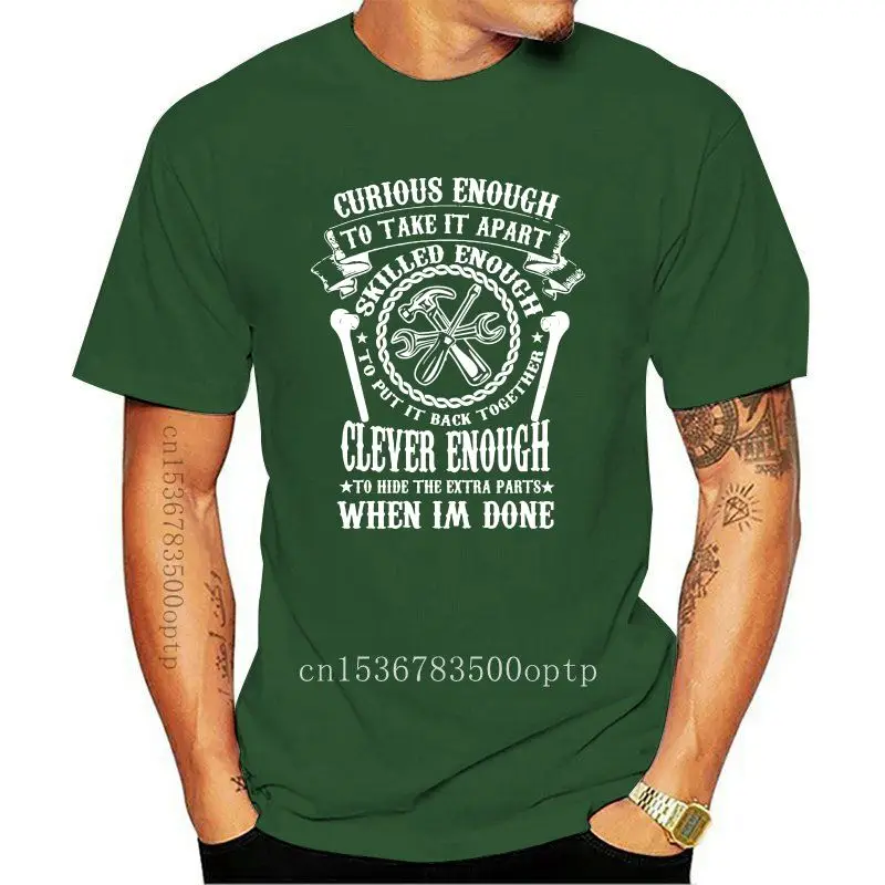 Camiseta mecánica divertida para hombre, para el Día de los Amantes Camisa de algodón, camisetas blancas y negras, ropa estampad
Camiseta mecánica divertida para hombre, para el Día de los Amantes Camisa de algodón, camisetas blancas y negras, ropa estampad