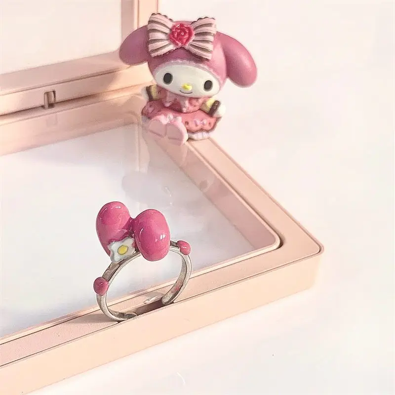 2023 New My Melody Sanrio Kawaii Ear Series Ring Anime Female Niche Cute Pink Gift
2023 New My Melody Sanrio Kawaii Ear Series Ring Anime Female Niche Cute Pink Gift